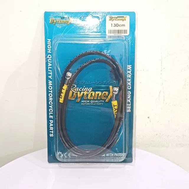 TALI KABEL SELANG REM CAKRAM RACING VARIASI 130 CM 130CM RACING HITAM