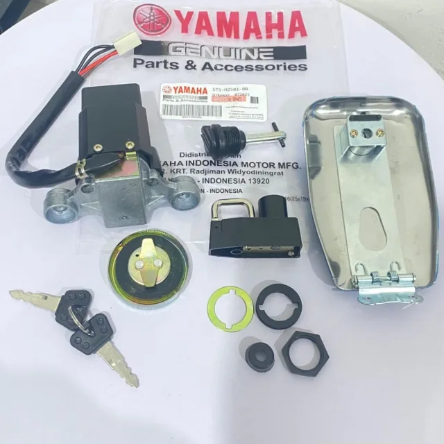 KUNCI KONTAK ASSY SET KUNCI JOK TUTUP TANGKI GRADE A RX KING RXKING OLD LAMA 5T5