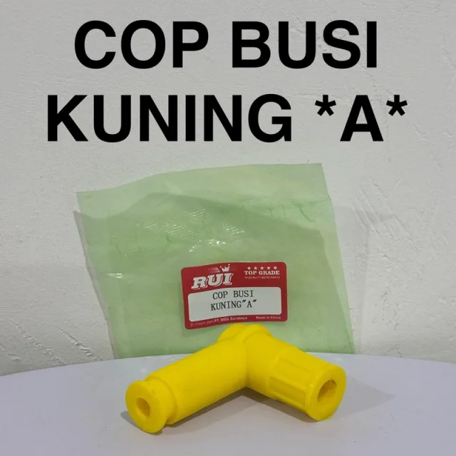 GRADE A TUTUP COP BUSI CANGKLONG BUSI WARNA KUNING GEMUK TEBAL GRADE A