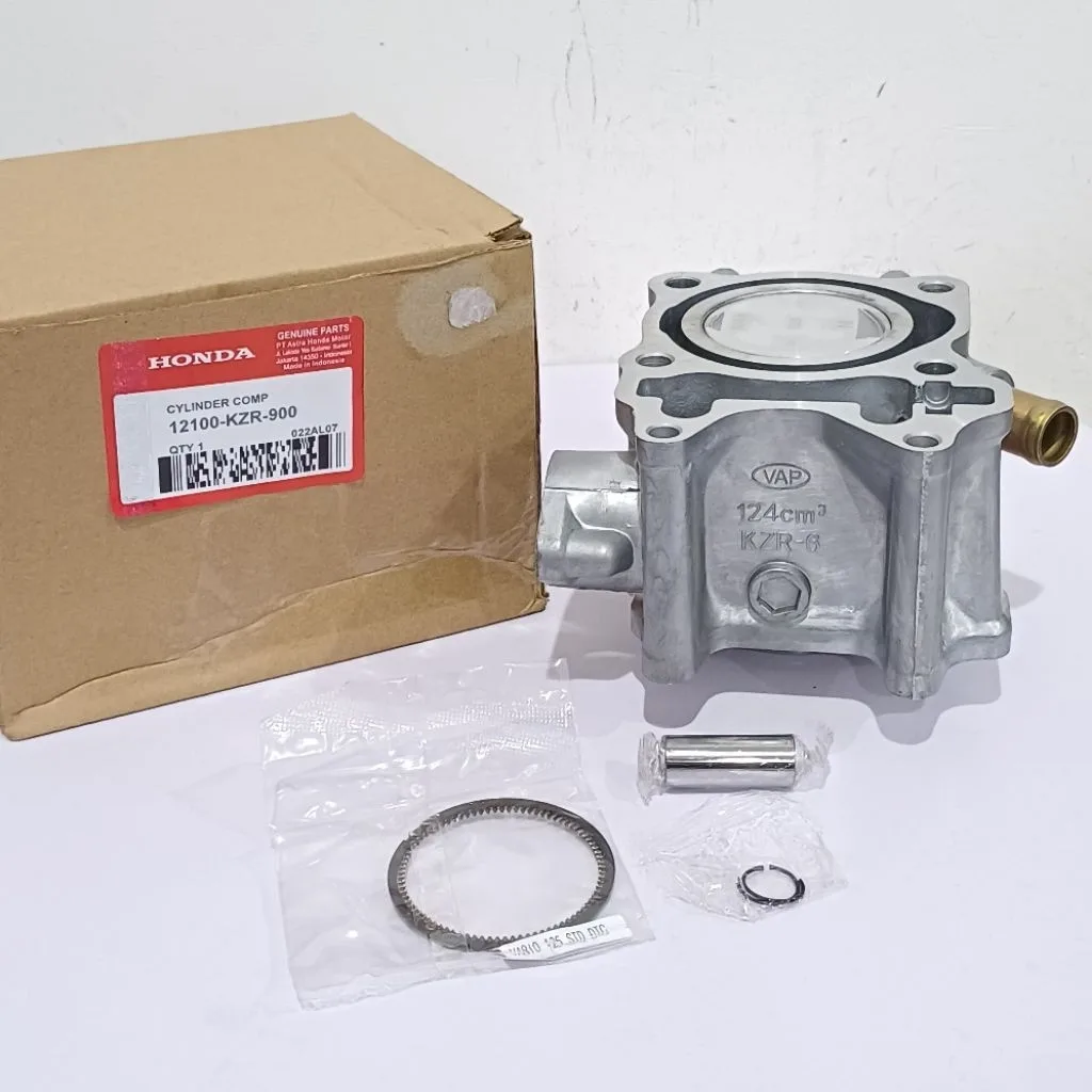 CYLINDER SILINDER BLOK SEHER SET PISTON KIT VARIO TECHNO 125 OLD LAMA KZR