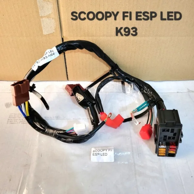 KABEL AKI ACCU BATERAI BODY RUMAH SEKRING SET SCOOPY FI ESP LED DONUT K93