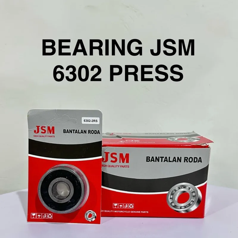 ISI 5 PC JSM LAHER BEARING PRESS 6302 2RS JSM