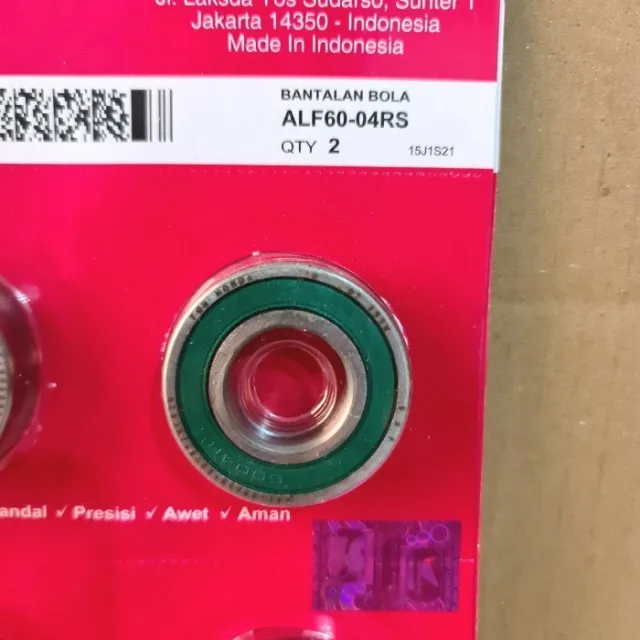ISI 4 PC LAHER BANTALAN RODA BEARING PRESS HONDA 6004 RS PER RENTENG ISI 4 PCS