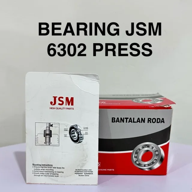 ISI 5 PC JSM LAHER BEARING PRESS 6302 2RS JSM