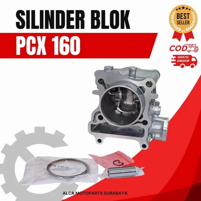 SILINDER BLOK SEHER ASSY SET PISTON PCX 160 PCX160