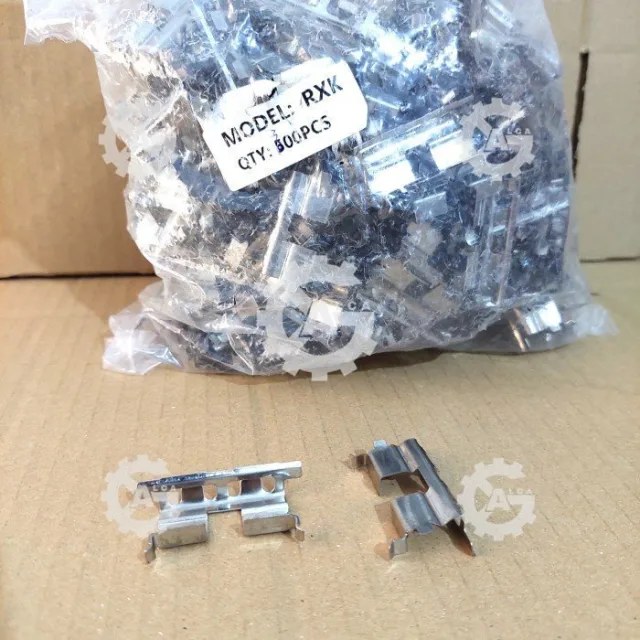 ISI 3 PC PLAT TAHANAN KAMPAS REM PLAT DISPAD RXK RX KING STAINLESS PER 3 PC