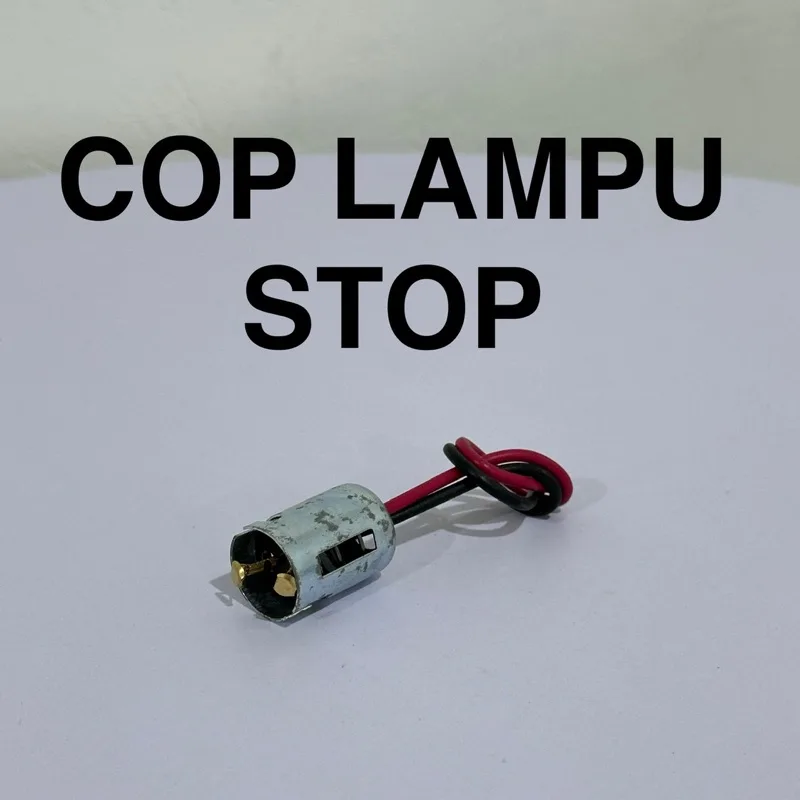 HRG PER 10 BIJI COP FITTING LAMPU STOP DOUBLE TERMURAH RETENG SEIN GL