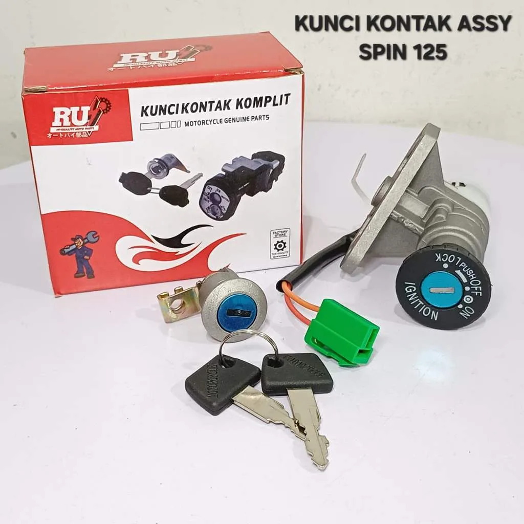 KUNCI KONTAK ASSY SET JOK RUI SPIN 125