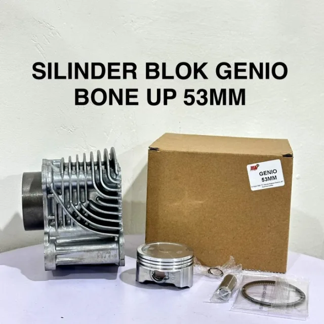 CYLINDER SILINDER BLOK SEHER BORING BORE UP GENIO 53 MM 53MM