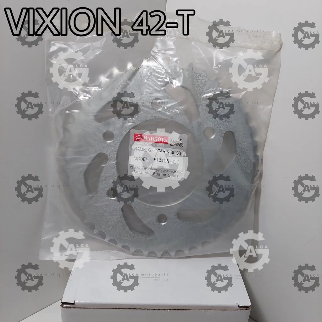 GEAR GIR BELAKANG VIXION 42T VIXION NEW 43T BYSON / SCORPIO 40T