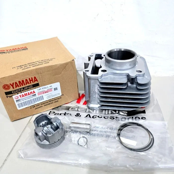 CYLINDER SILINDER BLOK SET PISTON KIT SEHER MIO J GT SOUL GT 115 54P J1L-2-06