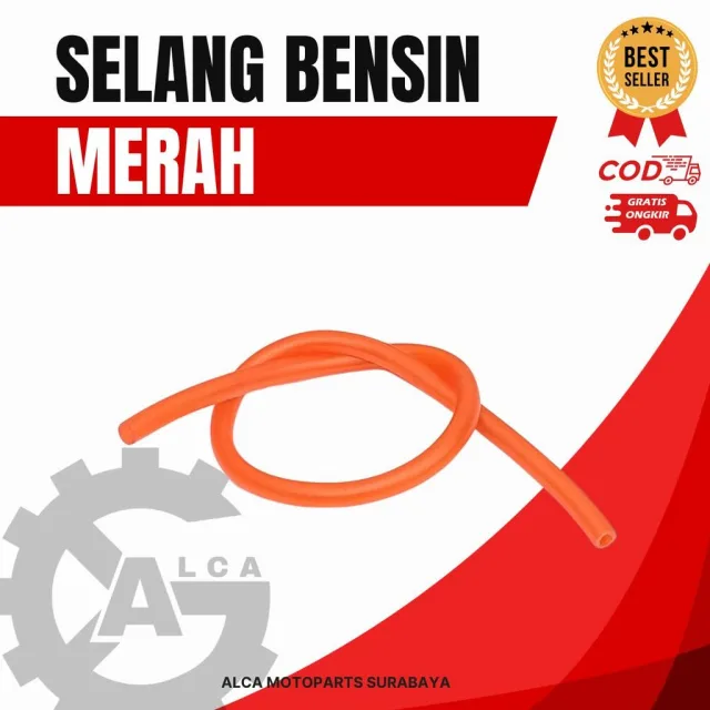 HRG PER 10 BIJI SELANG BENSIN WARNA MOTOR UNIVERSAL 41CM 41 CM TERMURAH ISI 10 PCS PER PAK
