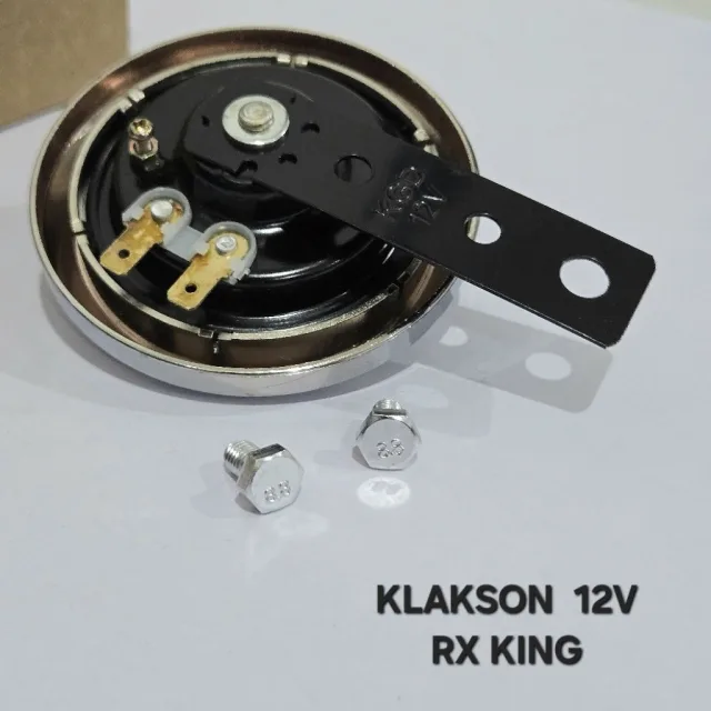 KLAKSON KLASON HORN 12V RX KING RXKING NEW 1 SET KIRI KANAN