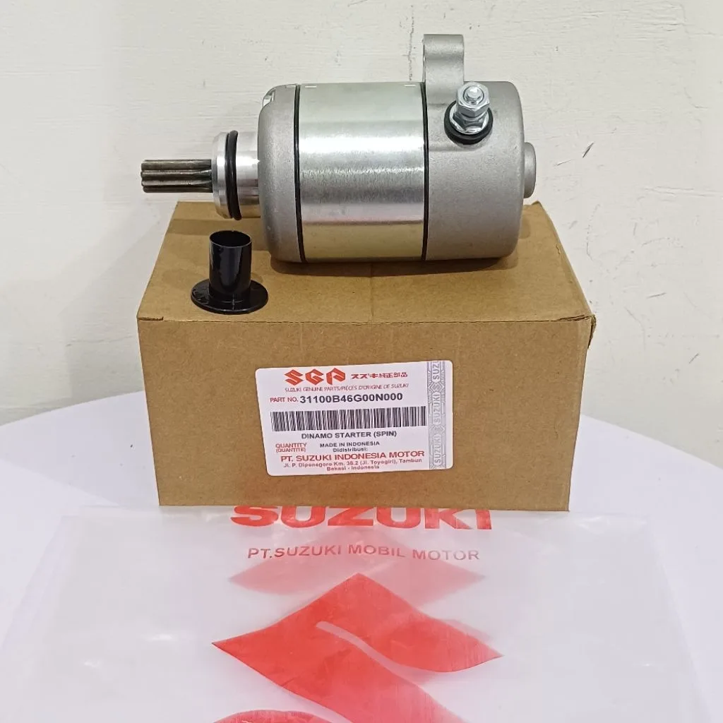 DINAMO STATER STARTER SUZUKI SPIN 125 SKYDRIVE SKYWAVE HAYATE B46G