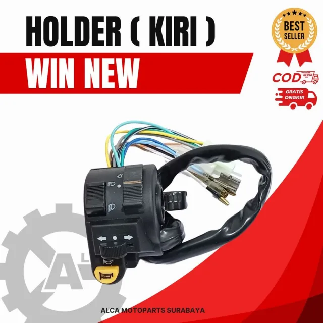 HOLDER SWITCH SAKLAR LH KIRI HONDA WIN 100 NEW