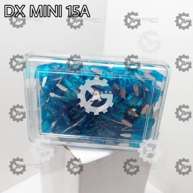 HRG PER 200 BIJI FUSE SEKRING TANCAP DX MINI KECIL 5A 7,5A 10A 15A 20A 25A 30A HARGA UNTUK 200 PCS PER box