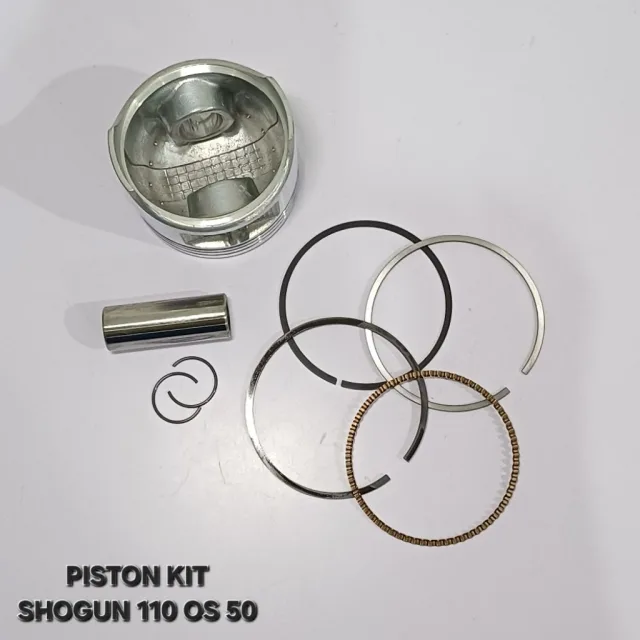 PISTON SEHER KIT SET RING PEN PISTON SHOGUN 110 KEBO LAMA OS 50 0.50 07H00