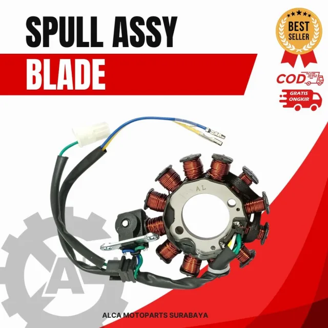 SPULL SPUL STATOR ASSY TEMBAGA REVO ABSOLUTE 110 BLADE 110 KWB KWW