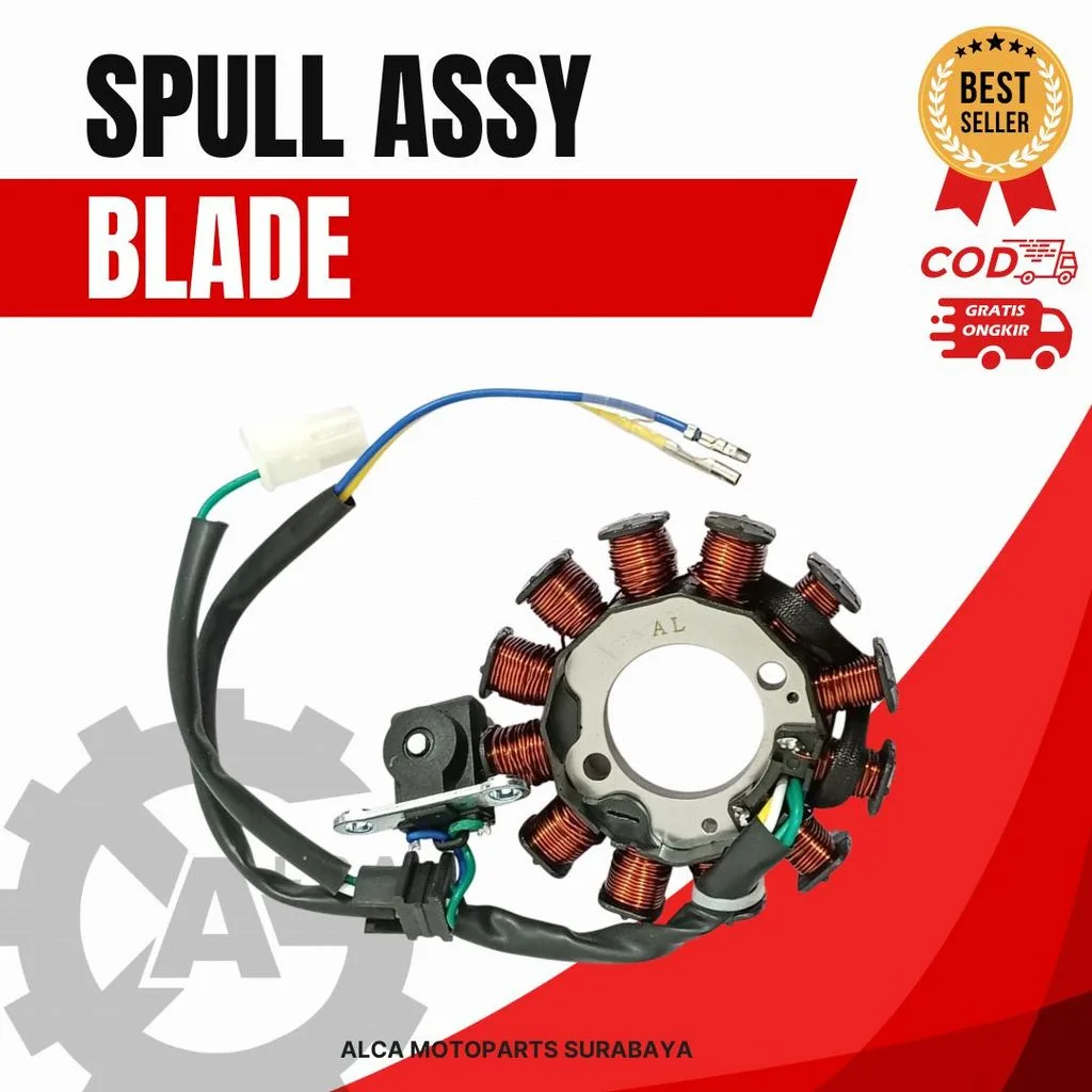 SPULL SPUL STATOR ASSY TEMBAGA REVO ABSOLUTE 110 BLADE 110 KWB KWW