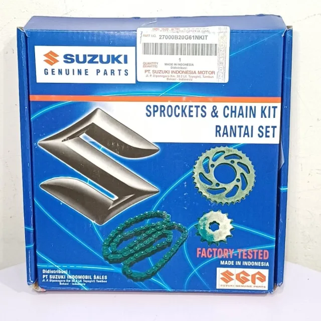 GIR GEAR PAKET SET SUZUKI SMASH NEW 38T 14T 104 B20G
