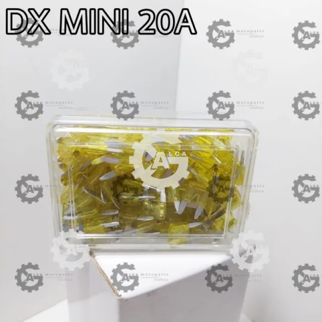 HRG PER 200 BIJI FUSE SEKRING TANCAP DX MINI KECIL 5A 7,5A 10A 15A 20A 25A 30A HARGA UNTUK 200 PCS PER box