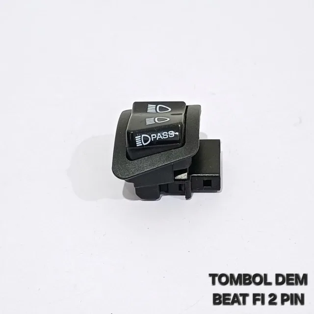 2 PIN SAKLAR TOMBOL DEM DIM PASS BEAM BEAT FI VARIO 125 150 LED 2 PIN