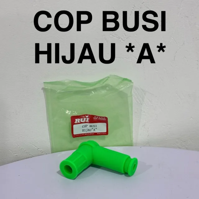 GRADE A TUTUP COP BUSI CANGKLONG BUSI WARNA HIJAU GEMUK TEBAL GRADE A
