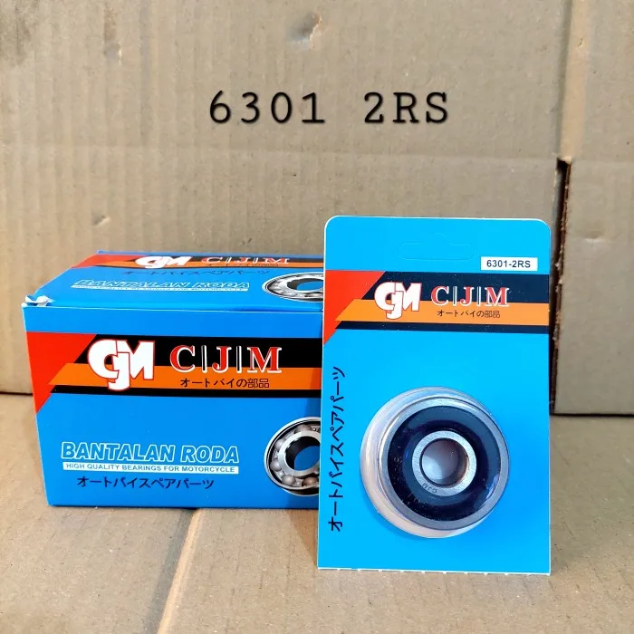 HRG PER 10 BIJI CJM LAHER BEARING PRESS 6301 2RS CJM
