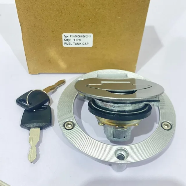 TUTUP TANGKI BENSIN FUEL TANK SET KUNCI R15 VIXION NEW 2013