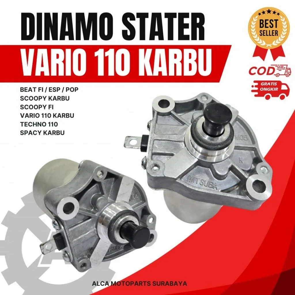 DINAMO STATER DINAMO STARTER BEAT / VARIO / BEAT FI / SPACY / SPACY FI / VARIO 110 FI /SCOOPY KARBU FI
