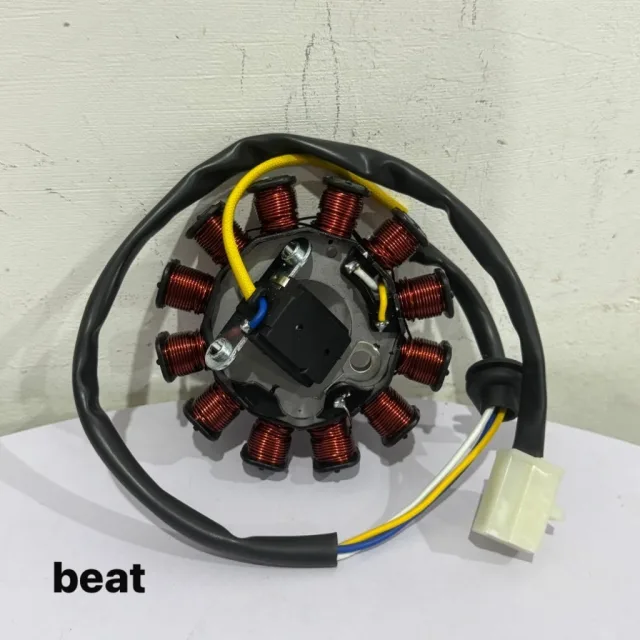 GRADE B SPULL SPUL STATOR ASSY ALUMINIUM BEAT 110 KARBU LAMA KVY GRADE B