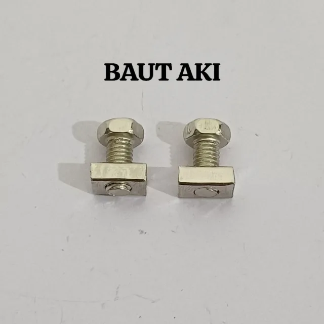 HARGA 10 SET BAUT MUR AKI ACCU SET PER 10 SET