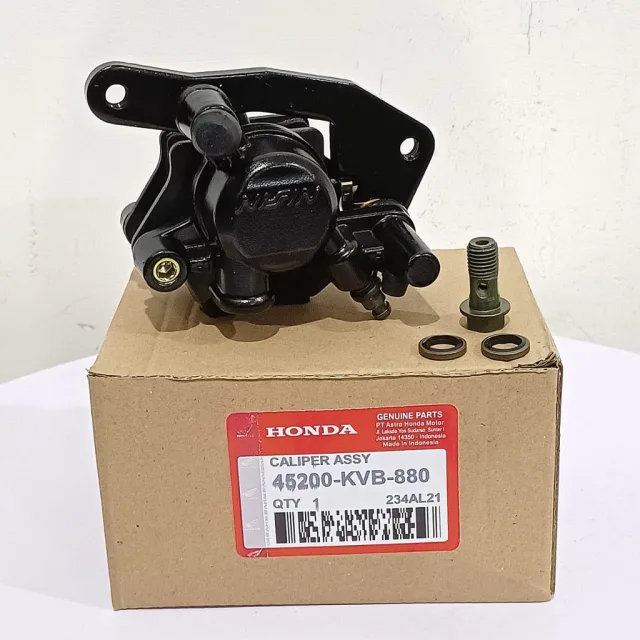 KALIPER CALIPER MASTER REM BAWAH ASSY KEPALA BABI DEPAN 1 PISTON VARIO CBS 125 TECHNO BEAT KARBU FI POP KVB KZR KZL