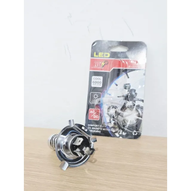 BOHLAM BOLAM DOP LAMPU DEPAN LED T19 MOTOR BEBEK PROYEKTOR