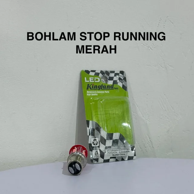 DOP LAMPU BOHLAM LED STOP REM LED 30 MATA RUNNING WARNA MERAH