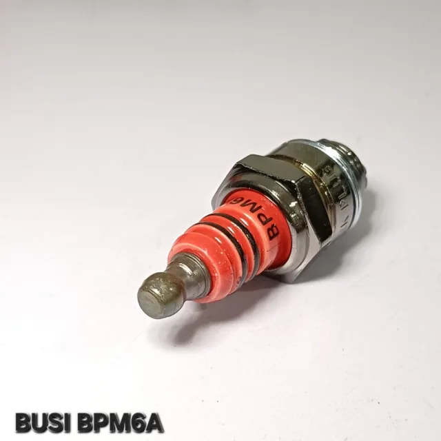 HRG PER KOTAK ISI 10 PCS BUSI BOGO KAKI 3 RACING BPM6A MESIN POTONG PEMOTONG RUMPUT BOGO