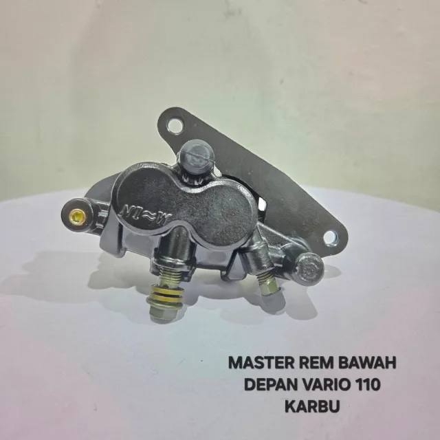MASTER REM BAWAH KALIPER ASSY KEPALA BABI DEPAN VARIO 110 KARBU