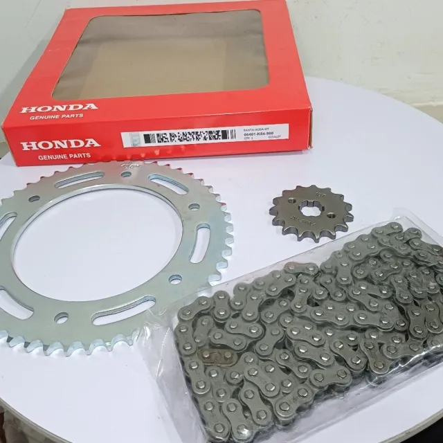GEAR GIR PAKET SET DEPAN BELAKANG RANTAI CRF 150 CRF150 K84