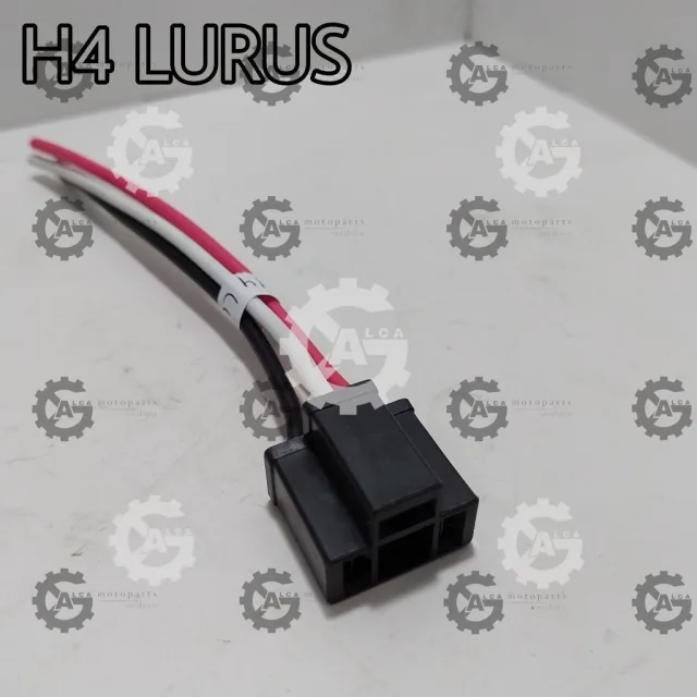 HRG PER 5 BIJI COP SOKET LAMPU DEPAN H4 TERMURAH LURUS KERAMIK LURUS BENGKOK KERAMIK
