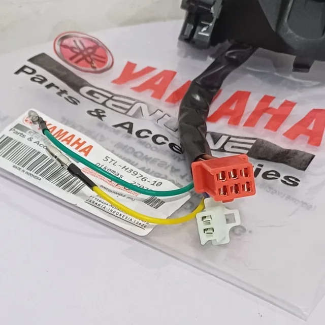 HOLDER SAKLAR SWITCH MOTOR KIRI LH MIO KARBU SPORTY 2006 10 KABEL 5TL