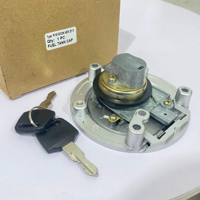 TUTUP TANGKI BENSIN FUEL TANK SET KUNCI R15 VIXION NEW 2013