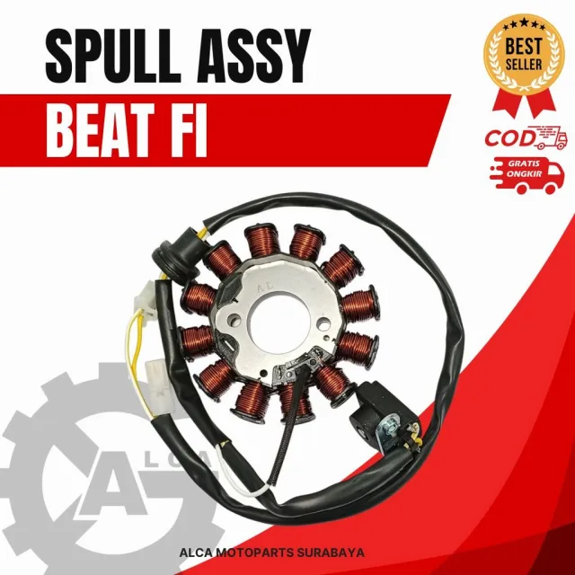 SPULL SPUL STATOR ASSY TEMBAGA BEAT F1 BEAT FI / SCOOPY FI / VARIO 110 FI