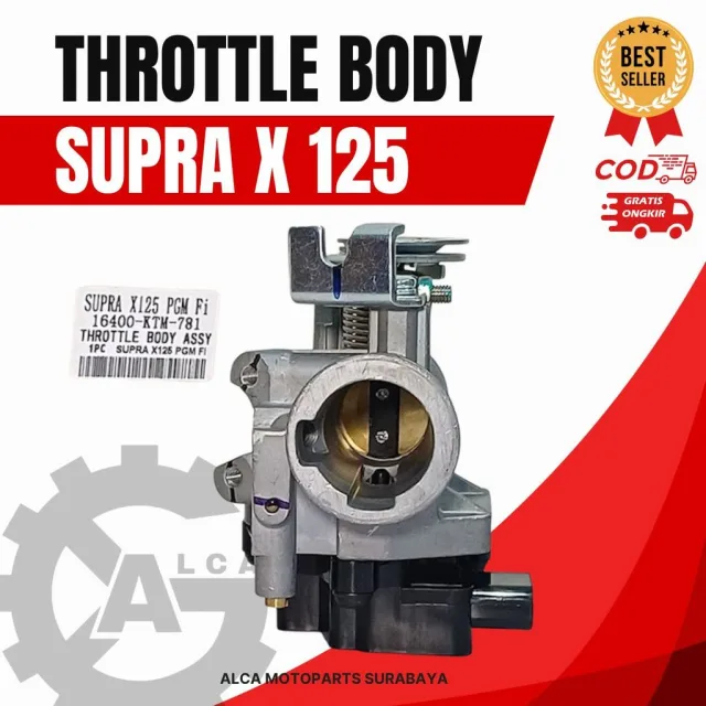 THROTTLE THROTEL BODY BODI ASSY SUPRA X 125 PGM FI F1 KTM KVL