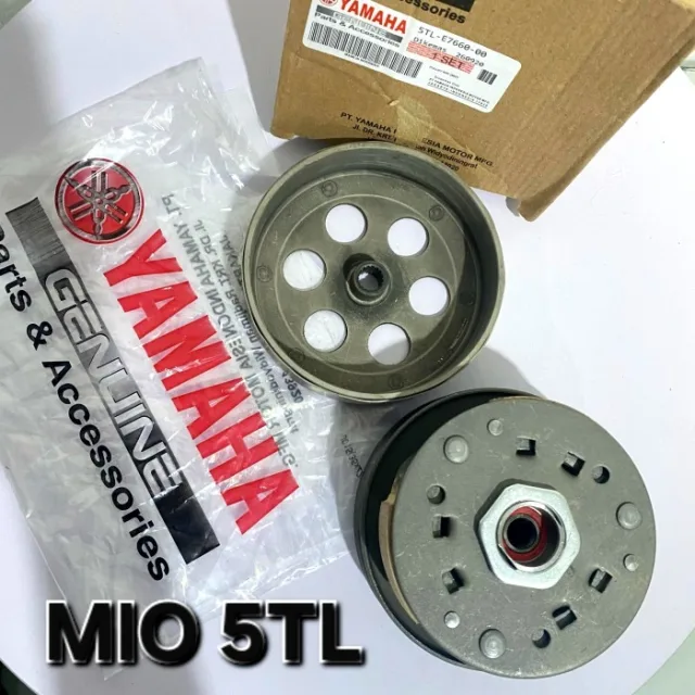 PULLY PULLEY PULI POLI ASSY KOMPLIT SET MIO KARBU LAMA SPORTY 5TL J1L-1-12