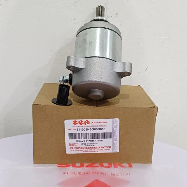 DINAMO STATER STARTER SUZUKI SPIN 125 SKYDRIVE SKYWAVE HAYATE B46G