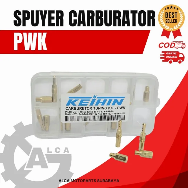 MAIN PILOT JET SPUYER KARBURATOR CARBURATOR PWK PER KOTAK ISI 10
