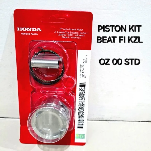 PISTON KIT BEAT FI F1 STATER KASAR STD 00 KZL