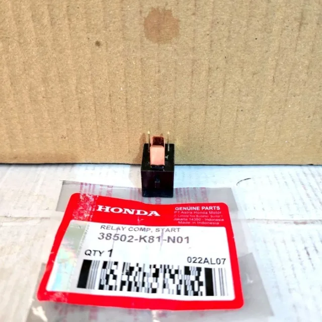 BENDIK RELAY SWITCH STATER STARTER BEAT FI KAKI 4 KECIL HITAM K81