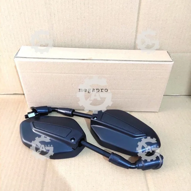 SPION MOTOR CKD STANDAR KACA CEMBUNG HONDA MEGA PRO 1 SET KIRI KANAN