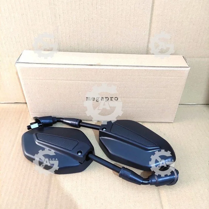 SPION MOTOR CKD STANDAR KACA CEMBUNG HONDA MEGA PRO 1 SET KIRI KANAN